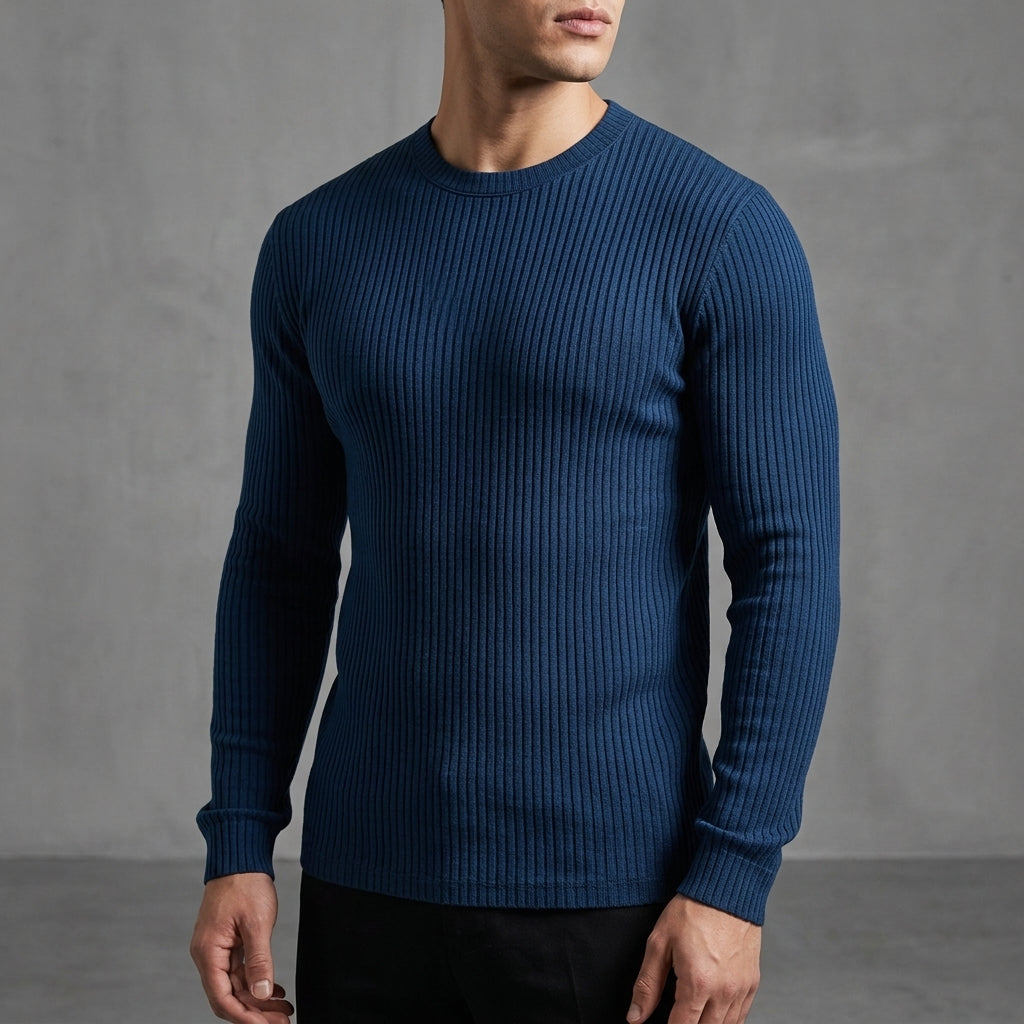 Tropea Marcus Ribbed Knit Sweater