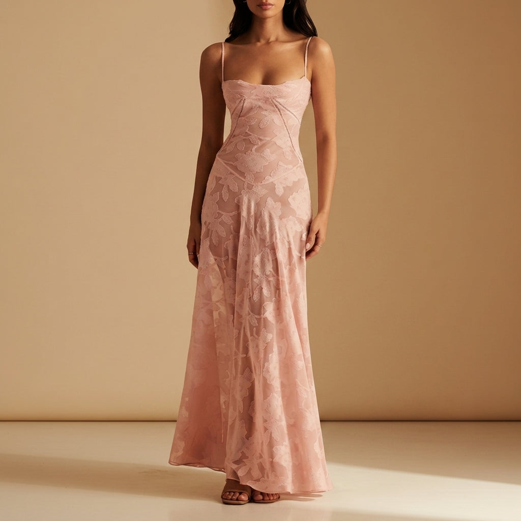 Pula Amelie Lace Maxi Dress