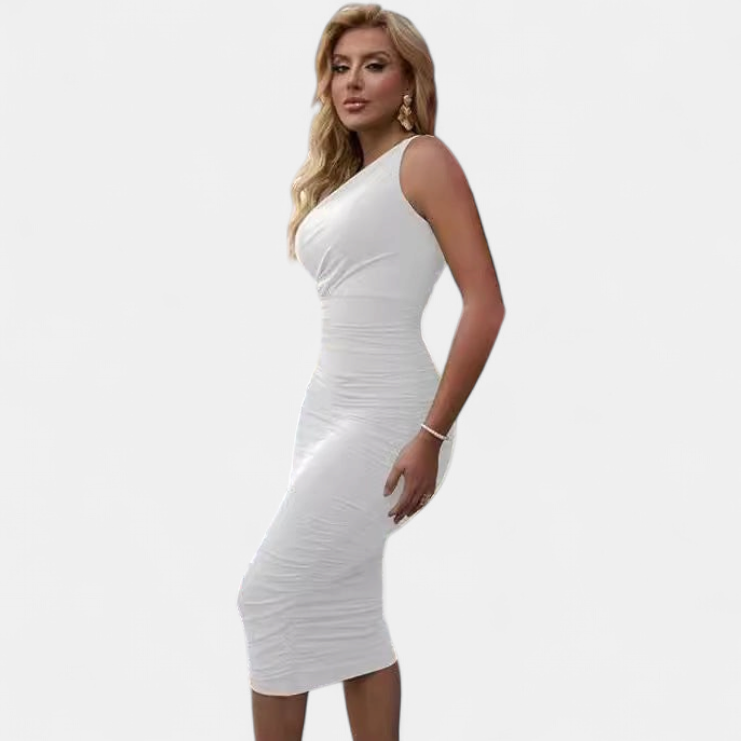 LIVY | Elegant Bodycon Midi Holiday Party Dress