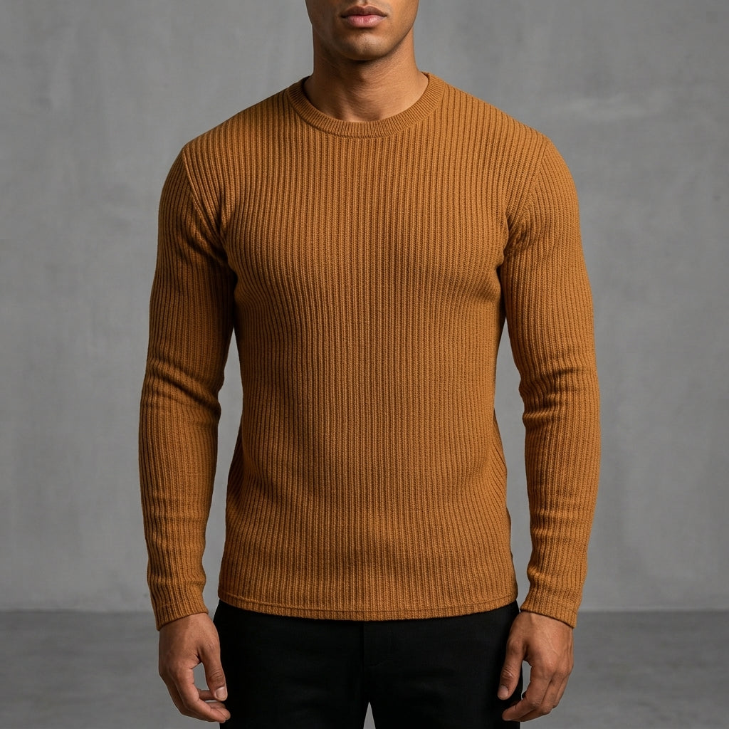 Tropea Marcus Ribbed Knit Sweater
