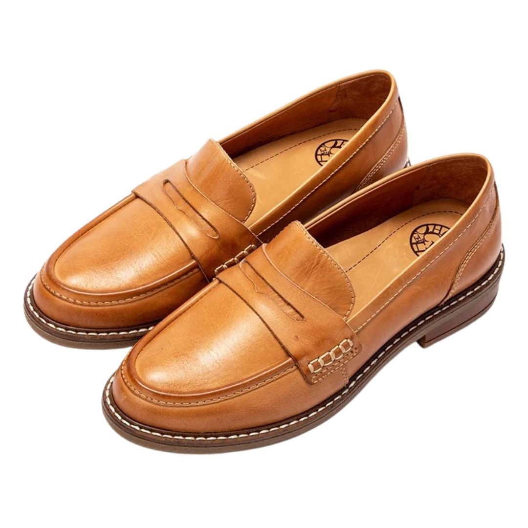 Rossano Orthopedic Leather Loafers