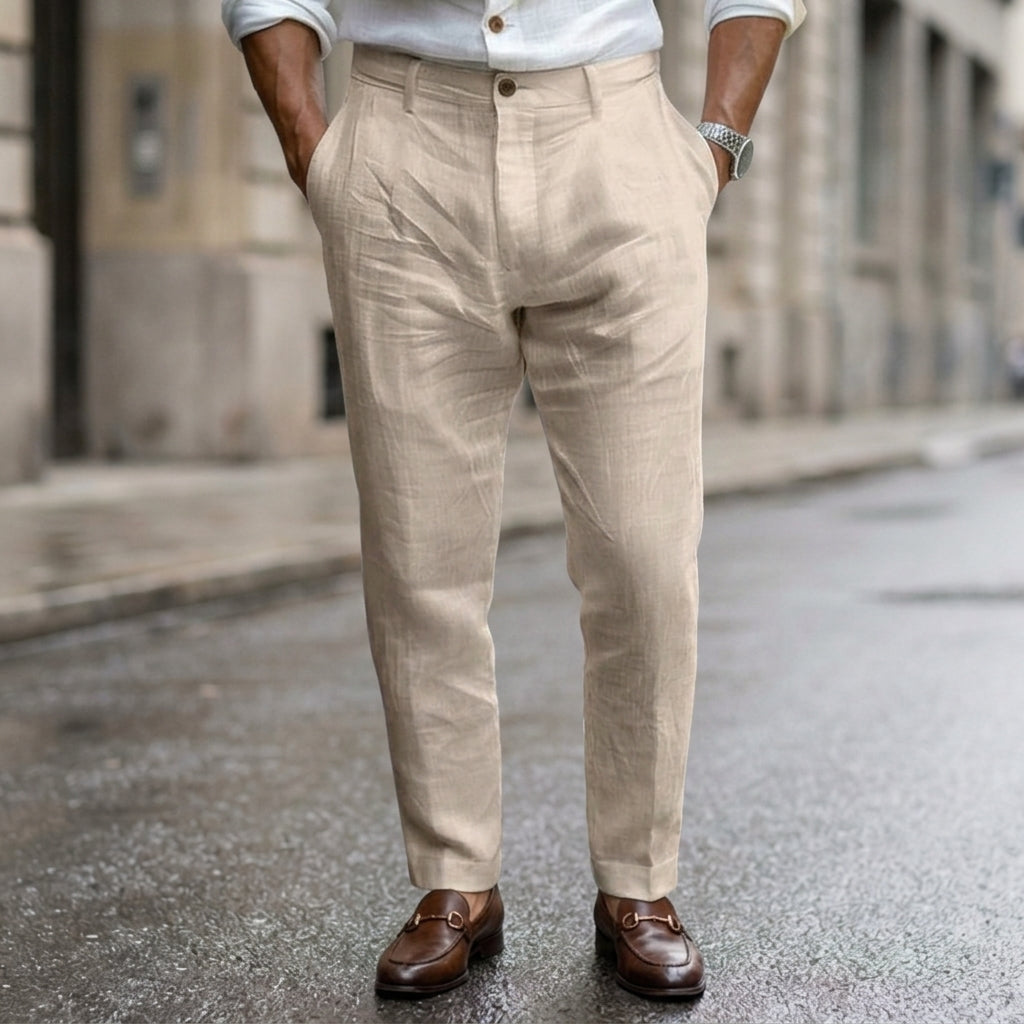 Meteora Linen Blend Chinos