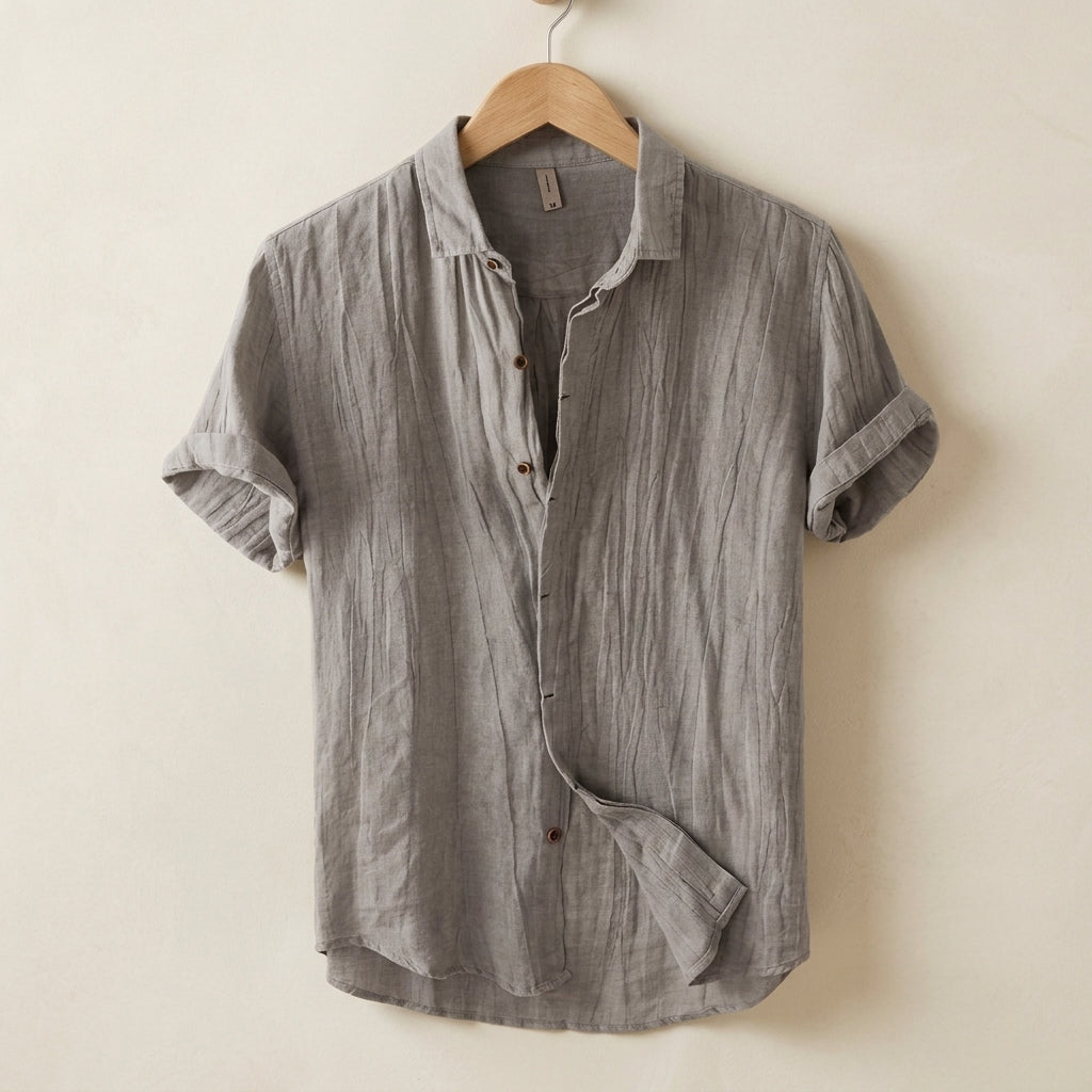 Braga Linen Short Sleeve Shirt
