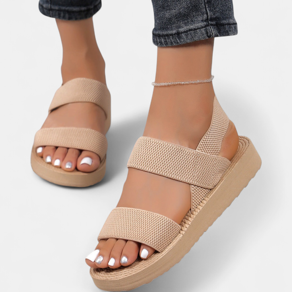MILAVI | Women's Slip-On Summer Sandals