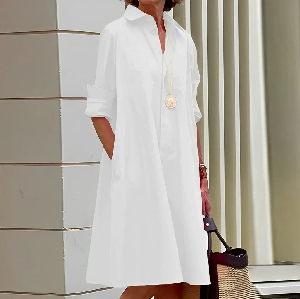 Womens Polo Dress with Relaxed Fit and Breathable Fabric