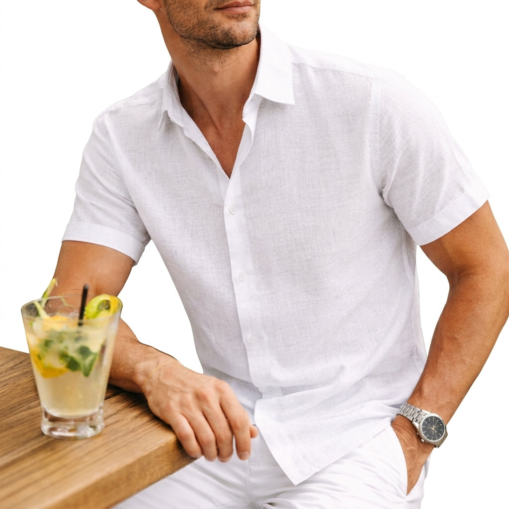 Oliver Cotton Button Shirt