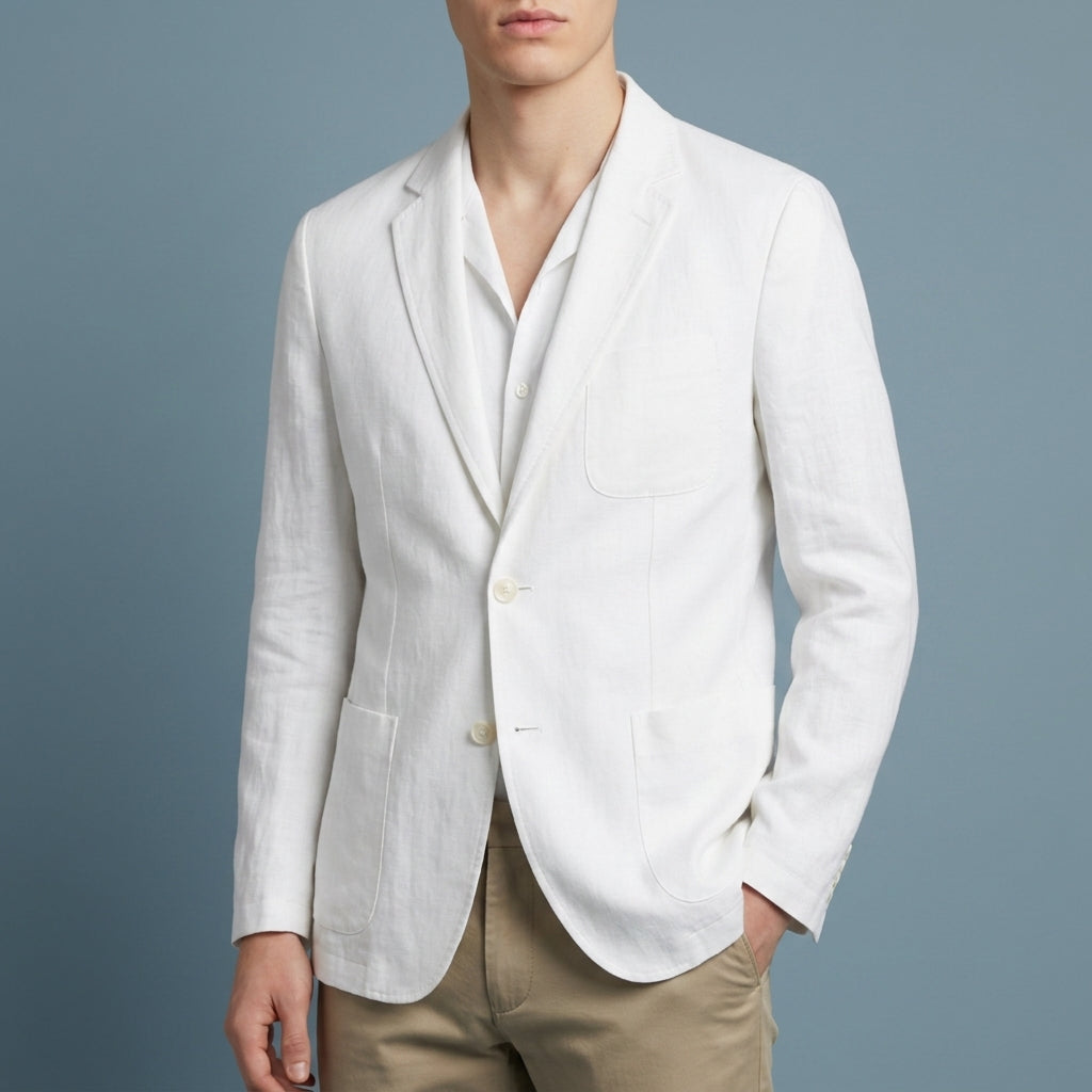 Marsaxlokk Relaxed Linen Blazer