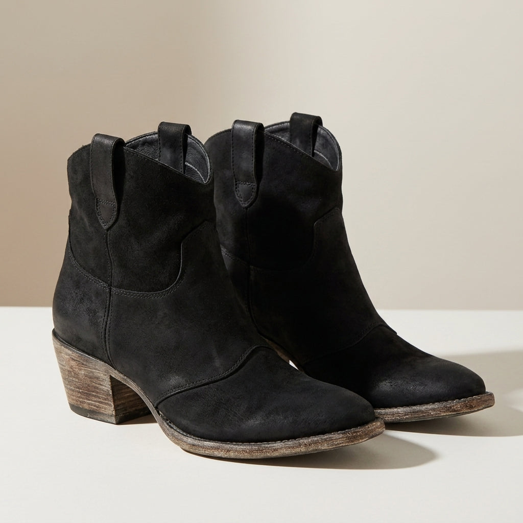 Biot Vintage Western Ankle Boots