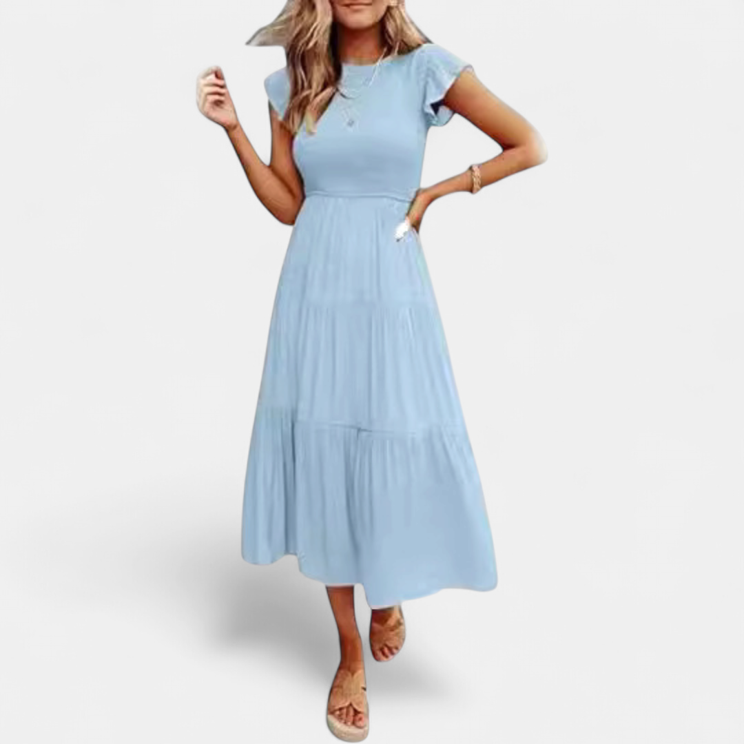 KRISELLE | Elegant Holiday Party Midi Dress
