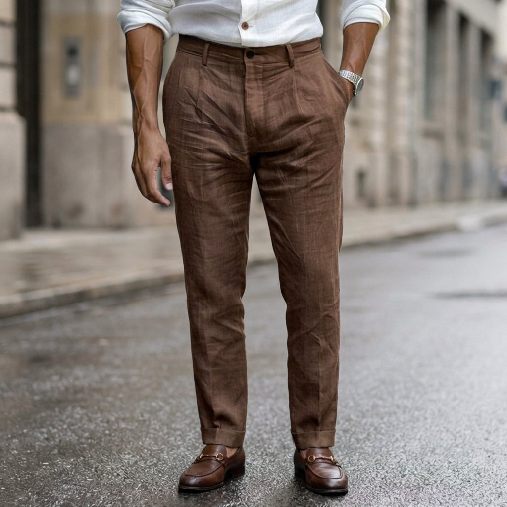 Meteora Linen Blend Chinos