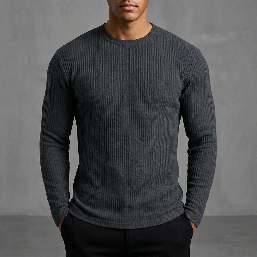 Tropea Marcus Ribbed Knit Sweater