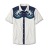 White And Navy Blue
