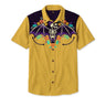 Mustard Yellow And Dark Purple