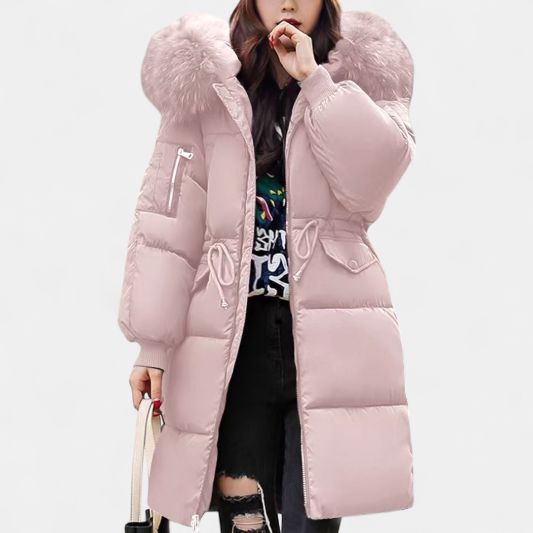 WINTA | Women's Long Puffer Coat Fur Hood